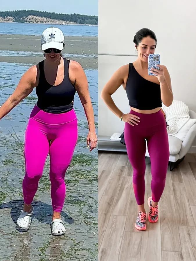 Tessa, 29, before and after